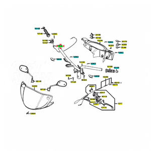 Cable de Acelerador para Kymco Movie 125/150, Modelo 06-07, 00117089, Construcción Metálica Resistente - Product Image 1