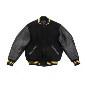 Top Premium Quality 2026 Trending Sports Vintage Custom Made Lettermen Baseball Jacket Unique Wholesale Woolen Varsity Jacket - Product Image 3