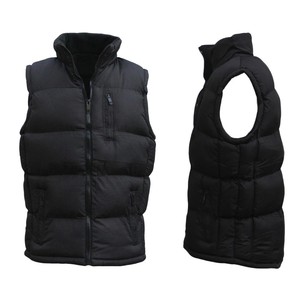 Nouveau hommes épais bouffant bouffant sans manches veste hiver épais gilet matelassé veste imperméable extérieur bouffant vestes RRI-MJ-25 - Product Image 6
