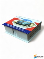 Bloc-notes en carton durable imprimé sur mesure, option en carton ondulé, pour étudiants, bureau, usage quotidien, impression offset, couleur personnalisée