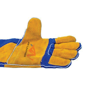 ถุงมือทำงานหนังถุงมือเชื่อม - Product Image 3