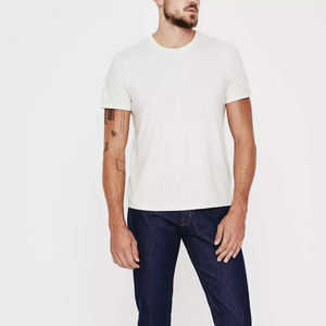 Camisetas para hombre Camisetas de manga corta de algodón Camiseta básica informal de cuello redondo clásica - Product Image 1