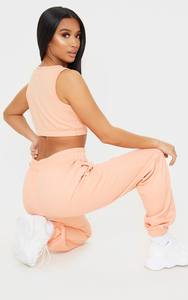 Survêtements personnalisables délavés à l'acide pour femmes, survêtements, survêtements, sweat à capuche court et ensemble court pour femmes - Product Image 5