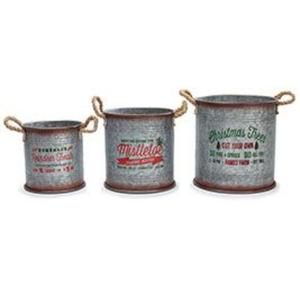 Pots de fleurs en métal prix bon marché jardinières et vases galvanisés jardinière en tôle de fer fabriquée à la main fournitures de décoration intérieure et extérieure - Product Image 6