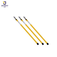 Jecsany Bâton télescopique isolé en fibre de verre haute tension pour travaux sous tension JTTS-12.5M/9