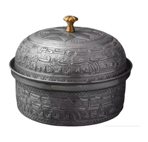 หม้ออุ่นอาหารโลหะทรงกลมสุดหรูสำหรับทำอาหารโรงแรม - Product Image 6