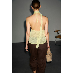 GRIMELANGE CALATEA เสื้อเบลาส์ลายจุดสำหรับผู้หญิง - Product Image 5