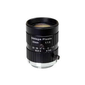2/3" 50mm C-Mount Machine Vision Lens Low Distortion Manual Focus F1.8 5MP CCTV Lens For Network Industrial Camera Lens SL-0384