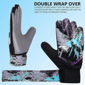 Guantes de Portero de Látex de Alta Calidad, Impermeables, Transpirables, con Dedos Completos, Correa de Muñeca Ajustable para Entrenamiento al Aire Libre, Venta al Por Mayor - Product Image 5