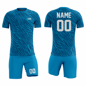 Tenues de sport grande taille pour adultes, jeunes et enfants, ensembles de football par sublimation, maillots, shorts, chaussettes, design personnalisé avec logo de club brodé 100% - Product Image 3