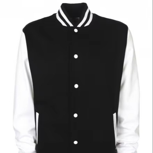 Chaqueta Universitaria de Lana Personalizada OEM, Chaqueta de Invierno Unisex ODM, Chaqueta de Béisbol con Bordado Chenille - Product Image 1