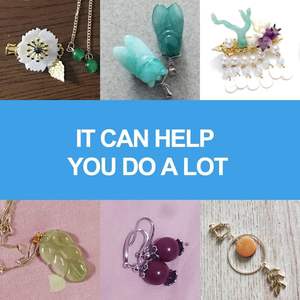 Alicates de punta redonda Ergo de acero inoxidable de alta calidad con su logotipo, equipo para hacer herramientas de joyería rojo/negro para bucles y curvas - Product Image 6