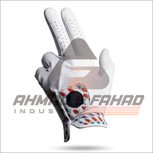 Gants de Golf professionnels pour hommes gauchers Logo personnalisé Crebratta cuir doux exercice formation Cabretta cuir gant de Golf - Product Image 3