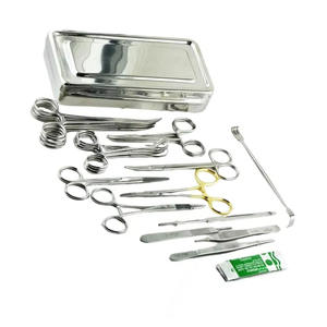 Kit d'instruments de stérilisation vétérinaire - Ovariohystérectomie - Acier inoxydable réutilisable - Outils chirurgicaux OVH complets - Canin et Félin - Product Image 2