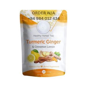 Té de hierbas 100%, superventas, cúrcuma, jengibre, bolsitas de té de mezcla de canela, venta al por mayor, personalizadas - Product Image 6