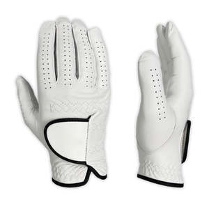 Prix usine Gants de Golf en Cuir Cabretta Grande Qualité Logo Personnalisé Convient Cabretta Gants de Golf en Cuir - Product Image 4