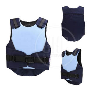 Gilet d'équitation en nylon de haute qualité pour adultes unisexe Protection Léger Confortable Extérieur - Product Image 2