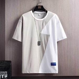 เสื้อยืดแฟชั่นแบรนด์ดัง สไตล์ลำลอง ใส่ได้ทุกวัน สำหรับหนุ่มๆ  ทรงเรียบง่าย ดูดี มีสไตล์ แขนสั้น ระบายอากาศ แห้งเร็ว - Product Image 6
