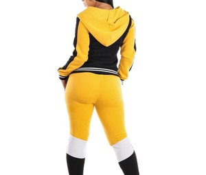 Conjunto Deportivo de Invierno Personalizado para Mujer, 2 Piezas, Transpirable, 100% Algodón Poliéster, para Entrenamiento, Precio Bajo - Product Image 2