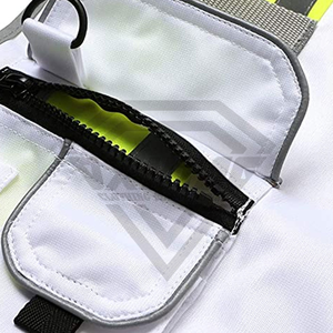 Chaleco de seguridad de algodón cómodo y moderno, ropa de protección ignífuga de diseño reflectante de alta visibilidad personalizada a precios asequibles - Product Image 5