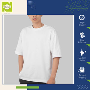 Tamaño personalizado y color disponible cuello redondo 100% algodón camisetas unisex 220 tela GSM uniforme escolar camiseta lisa para estudiantes - Product Image 2