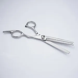 Ciseaux de coupe de cheveux professionnels ciseaux de cheveux coiffeur ciseaux de coiffure bord rasoir lames tranchantes ciseaux de coupe de cheveux pour hommes femmes - Product Image 5