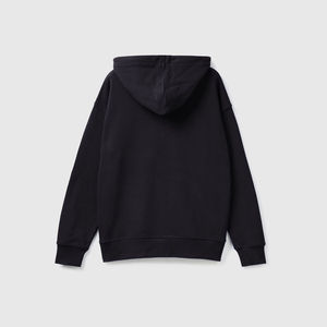 Vente en gros de sweat-shirts à capuche unisexes personnalisés, 100% coton, polaire d'hiver, veste unie respirante pour logo, pour hommes et femmes - Product Image 4