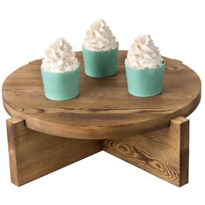 Élégant support à gâteau en bois de manguier fabriqué à la main avec finition lisse pour gâteau Dessert et présentoir de fête-Outils de gâteau en gros - Product Image 2