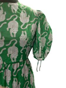 Robe en coton imprimé tigre blanc de haute qualité pour femmes bloc à la main imprimé audacieux élégant Boho Style indien direct du fabricant - Product Image 4