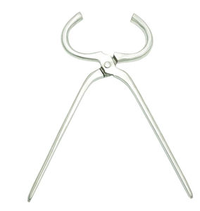 Probador de pezuña de caballo ajustable de acero inoxidable hecho a mano instrumento veterinario herramientas de herrador de diagnóstico - Product Image 4