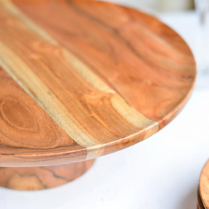 Handmade Rustic Wooden <b>Cake</b> Stand Natural <b>Wood</b> Dessert Stand for Wedding & Home Decor by saniya handicraft - Product Image 6
