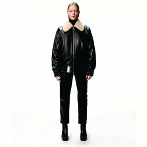 Parches bordados de gran tamaño de cuero genuino 100% Mr. Saturday Aviator transpirable sin género - Product Image 4