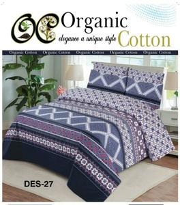 Última colección de juego de sábanas de algodón paquistaní en el precio barato de alta calidad pakistaní doble sábana 100% algodón - Product Image 5