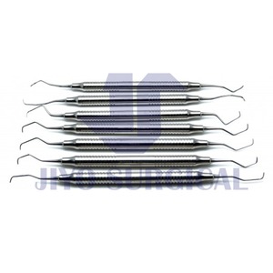 ที่ขูดรากฟันสแตนเลสแบบพรีเมี่ยม | อุปกรณ์ทันตกรรมสำหรับทำฟันรากฟัน - Product Image 2