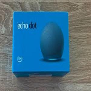 ลำโพงอัจฉริยะ Echos Dots (รุ่นที่ 4) สีฟ้า Twilight Blue พร้อมนาฬิกา ขายดีที่สุด ของใหม่ 100%  พร้อม Alexa - Product Image 1