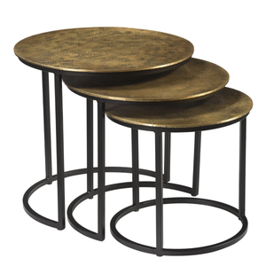 Handmade Modern <b>Round</b> Coffee <b>Table</b> Durable Brass Finished Metal for Enhancing Living Room Home Office Hotel Restaurant Decor - Product Image 1