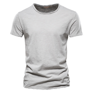 T-shirt délavé à l'acide pour hommes en gros Street wear 100% coton t-shirts avec logo personnalisé surdimensionné - Product Image 1