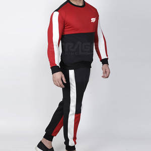 Ensemble de survêtement décontracté d'hiver en deux pièces avec intérieur doux, coupe régulière, design sportif pour les activités intérieures et extérieures - Product Image 3