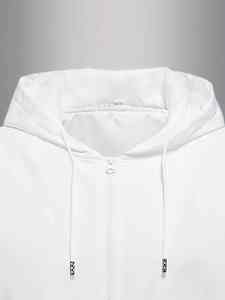 Sudadera con capucha de poliéster informal al por mayor, chándal en blanco, conjunto liso, chándal Unisex, sudaderas con capucha, chándal para hombre con logotipo personalizado - Product Image 4