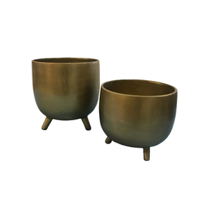 Nueva maceta de metal negro con soporte, macetas modernas para plantas de interior, juego de macetas de suelo de metal con soporte rectangular - Product Image 2