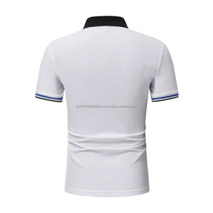 Polo de style unique de qualité supérieure pour hommes T-shirt polo à demi-manches pour hommes Nouvelle arrivée T-shirt polo de style à boutons - Product Image 2