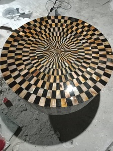 Ensemble de table basse en corne de style pour la maison, hôtel ou centre de villégiature Design personnalisé avec logo Forte demande en Inde - Product Image 3