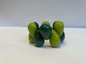 Correa de brazalete de perro acrílico elegante a la moda con acetato duradero de alta calidad/anillo de Metal joyería de boda ecológica - Product Image 6