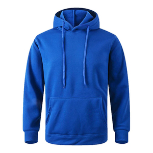 Nouveaux sweats à capuche pour hommes en coton et polyester épais, vente en gros d'usine, sweats à capuche vierges pour hommes avec logo personnalisé - Product Image 1