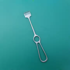 Juego de Instrumentos Quirúrgicos de Acero Inoxidable con Garantía de Un Año, Retractor Volk-man de 6 Puntas con Fuente de Alimentación Manual de Surgiright - Product Image 6