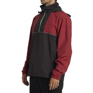 Vente directe en usine Veste de pluie imperméable pour hommes de haute qualité multicolore Tissu léger avec fermeture éclair Veste de pluie pour hommes - Product Image 2