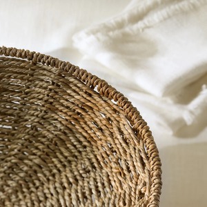 Seagrass Footed Bowl Vaisselle naturelle Décoration de présentation de repas Produits vietnamiens en gros écologiques - Product Image 5