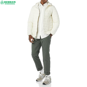 Chaqueta de Invierno Acolchada para Hombre, Talla Grande, de Lujo, con Bordado de Diseñador, de Alta Calidad, Transpirable, Behram International - Product Image 4