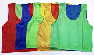 Chalecos de entrenamiento deportivo reversibles, Baberos de equipo deportivo con impresión personalizada, chaleco de fútbol de micromalla, ropa de entrenamiento deportivo, Baberos de malla para adultos - Product Image 2