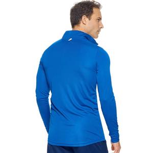 แจ็คเก็ตเสื้อเจอร์ซีย์แขนยาวมีซิปสีทึบออกแบบได้ตามต้องการ - Product Image 6